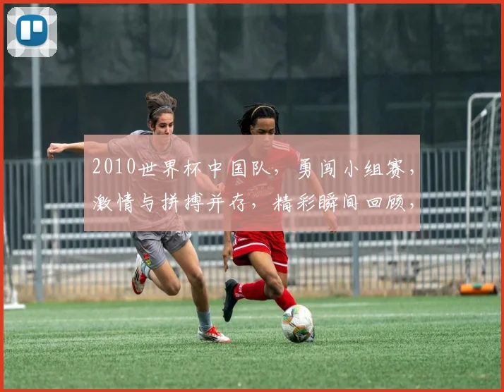 2010世界杯中国队，勇闯小组赛，激情与拼搏并存，精彩瞬间回顾，不容错过